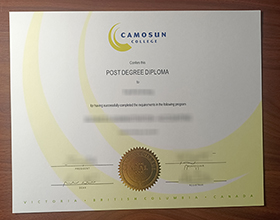 Camosun College diploma