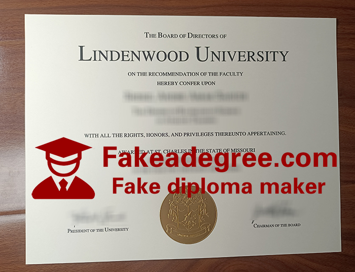 Lindenwood University diploma Lindenwood University diploma