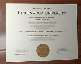 Lindenwood University diploma