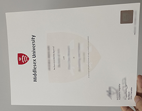 Middlesex University diploma