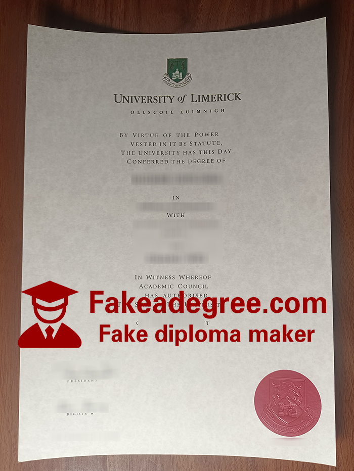 University of Limerick diploma