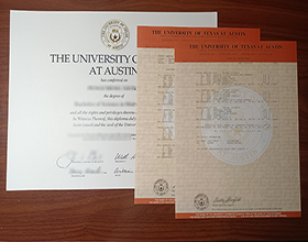 University of Texas at Austin transcripts