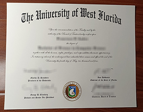 University of West Florida diploma, UWF diploma
