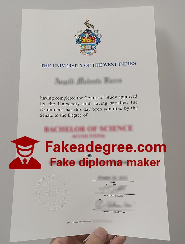 University of the West Indies diploma University of the West Indies diploma