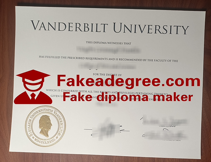 Vanderbilt University diploma Vanderbilt University diploma