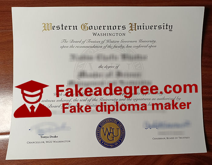 Western Governors University diploma Western Governors University diploma