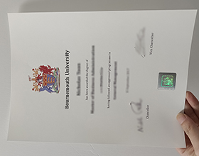 Bournemouth University diploma