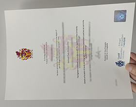 Cardiff Metropolitan University diploma