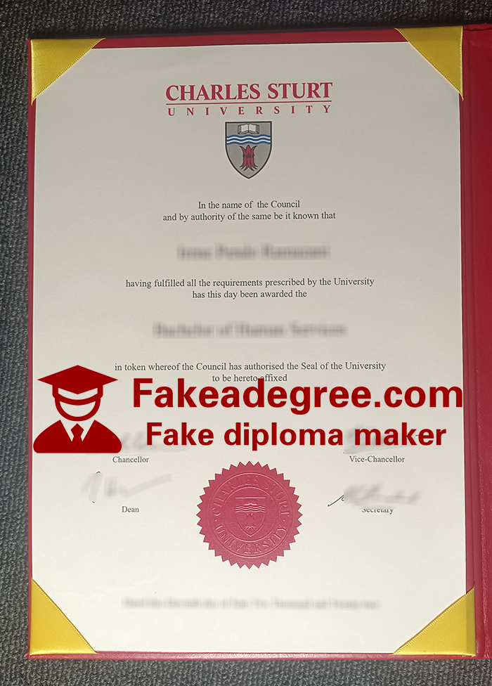 Charles Sturt University diploma