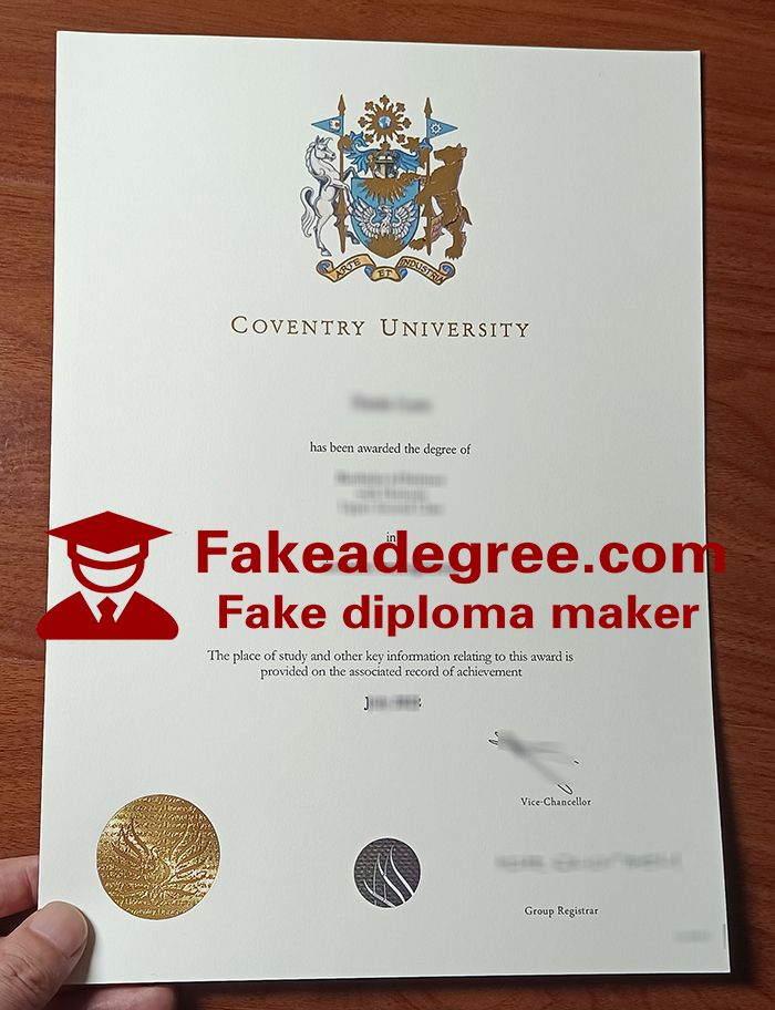 Coventry University diploma Coventry University diploma