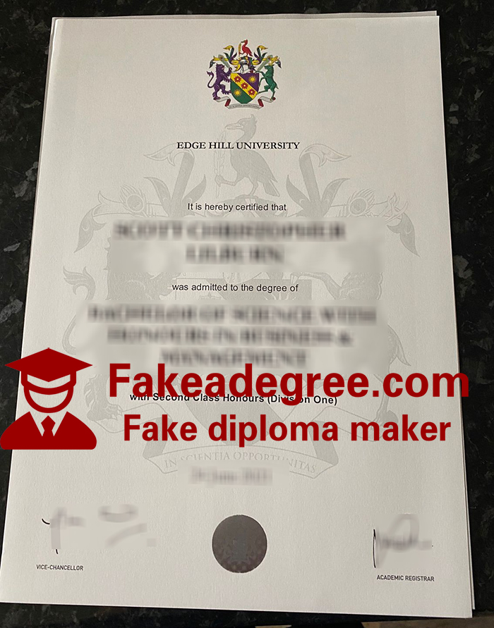 Edge Hill University diploma