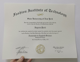 Fashion Institute of Technology diploma
