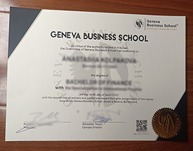 Geneva Business School degree