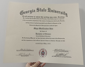 Georgia State University diploma