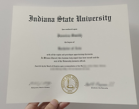 Indiana State University diploma