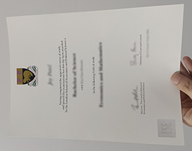 London School of Economics diploma