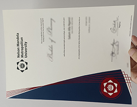 Nelson Mandela Metropolitan University diploma