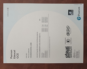 Pearson Edexcel certificate