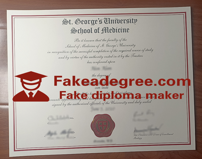 St. George's University diploma St. George's University diploma