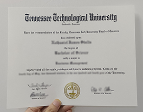 Tennessee Technological University diploma