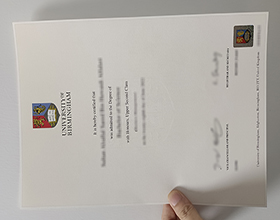 University of Birmingham diploma