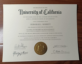 University of California diploma