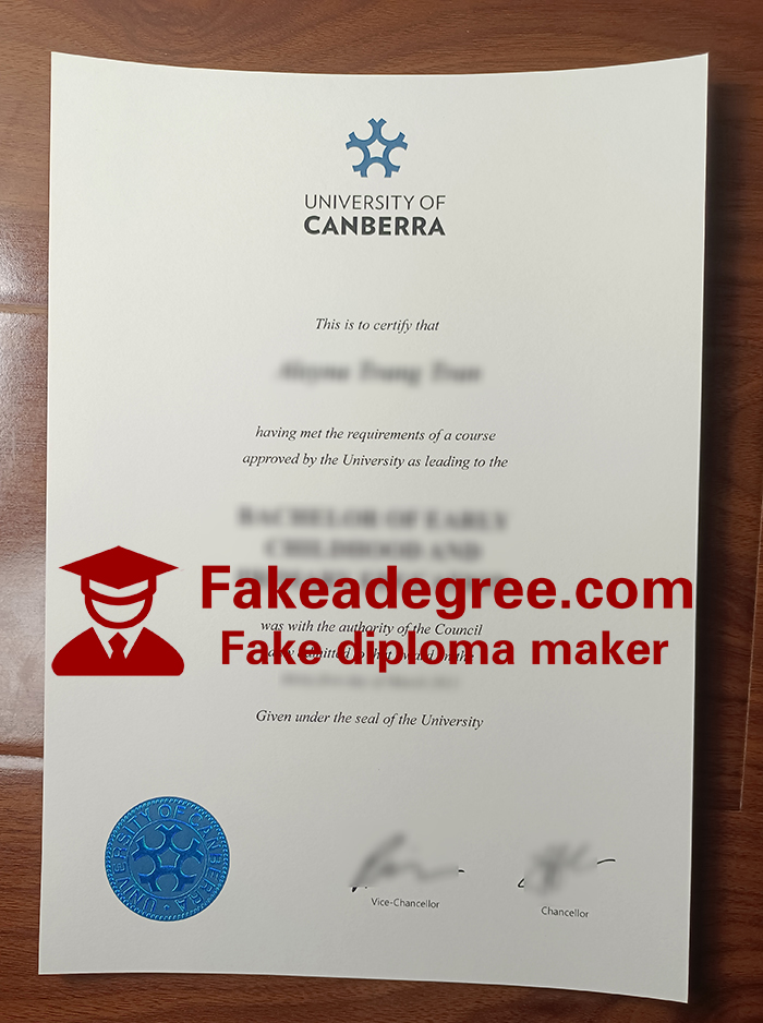University of Canberra diploma University of Canberra diploma