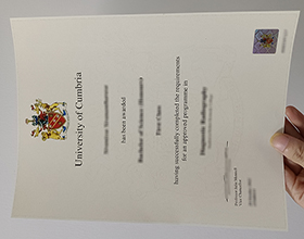 University of Cumbria diploma