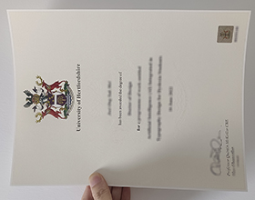 University of Hertfordshire diploma