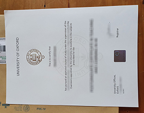 University of Oxford diploma
