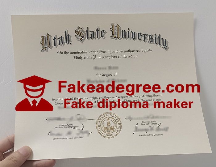 Utah State University diploma Utah State University diploma