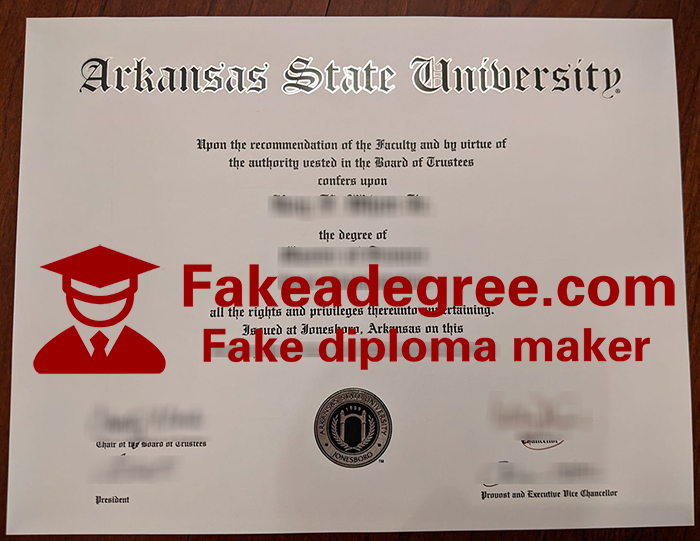 Arkansas State University diploma Arkansas State University diploma