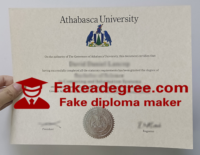 Athabasca University diploma