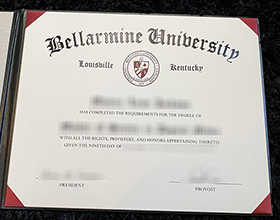 Bellarmine University diploma