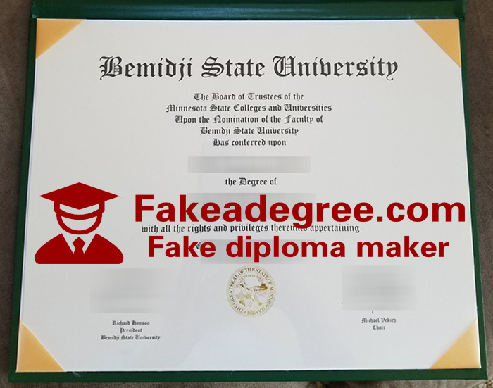 Bemidji State University diploma Bemidji State University diploma
