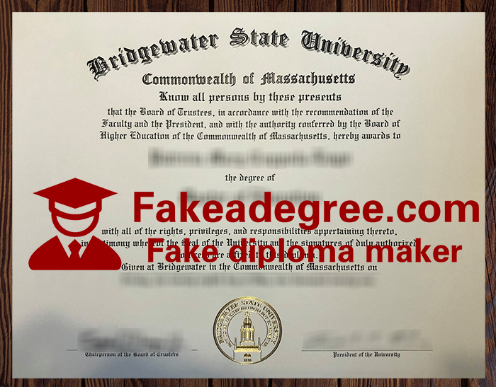 Bridgewater State University diploma Bridgewater State University diploma