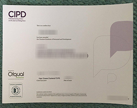 CIPD certificate