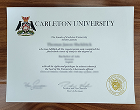 Carleton University diploma
