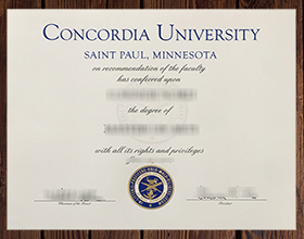 Concordia University Saint Paul diploma