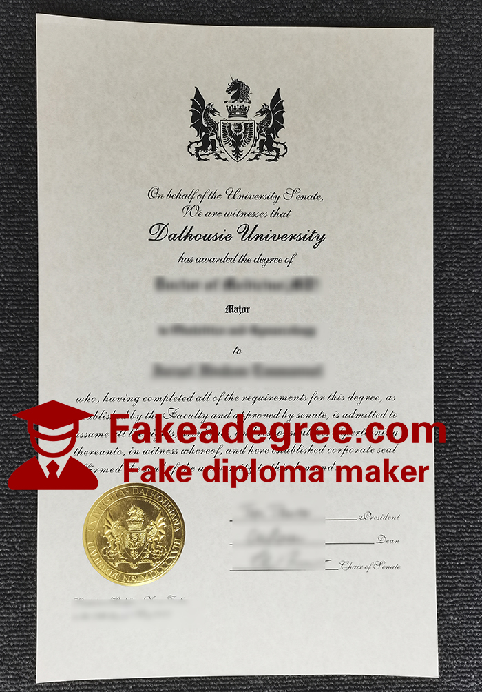 Dalhousie University diploma