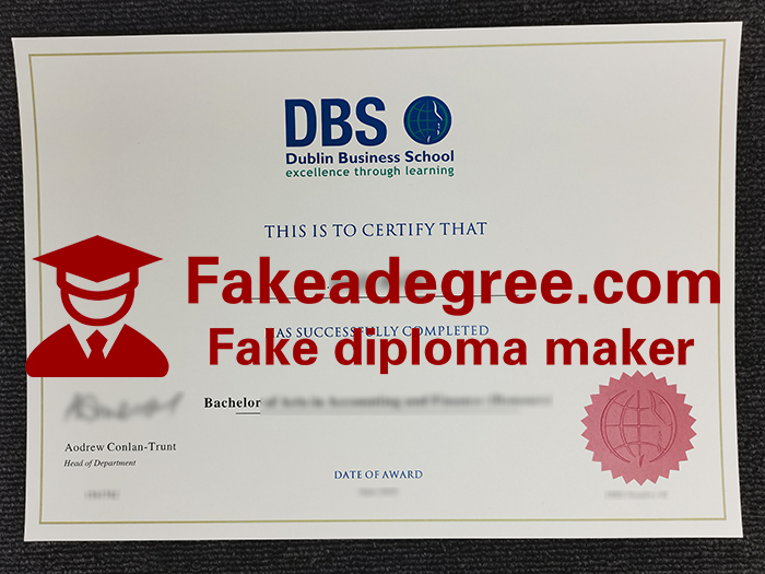 Dublin Business School diploma