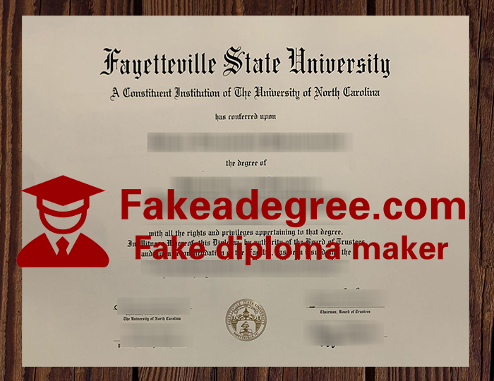 Fayetteville State University diploma Fayetteville State University diploma