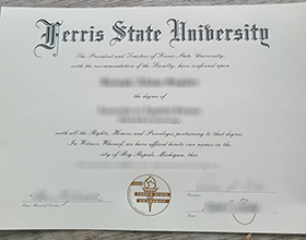 Ferris State University diploma