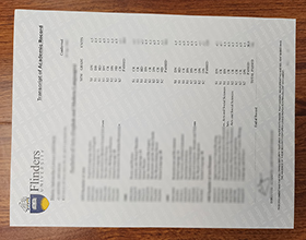 Flinders University transcript