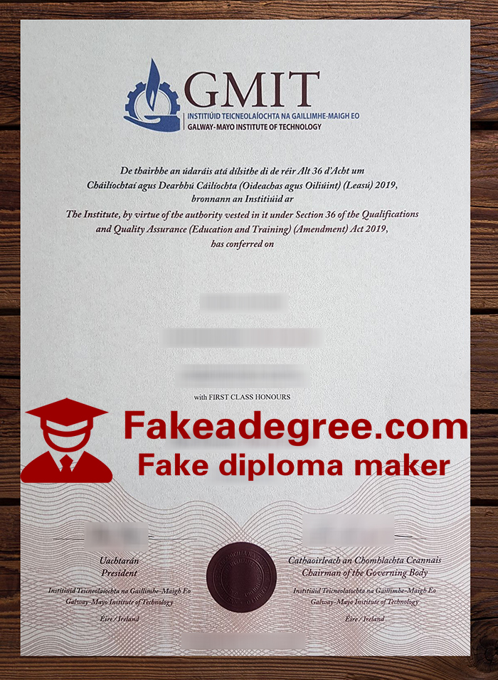 GMIT diploma, Galway-Mayo Institute of Technology diploma