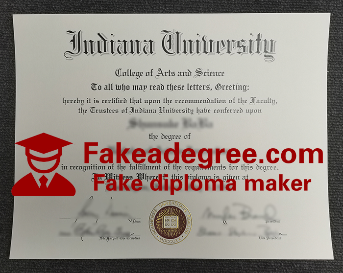 Indiana University diploma Indiana University diploma