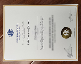 International Hotel School certificate
