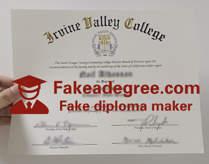 Irvine Valley College diploma Irvine Valley College diploma