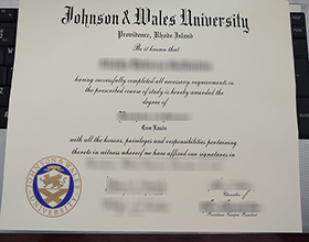 Johnson & Wales University diploma