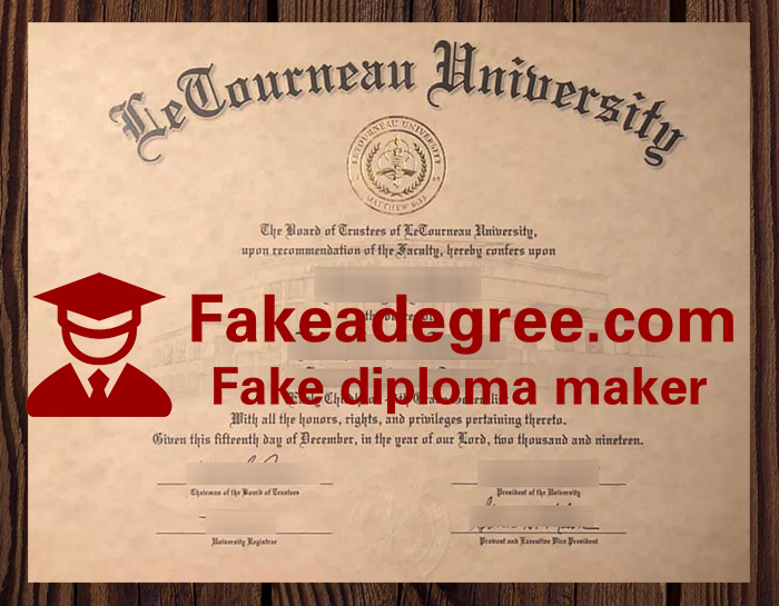 LeTourneau University diploma LeTourneau University diploma